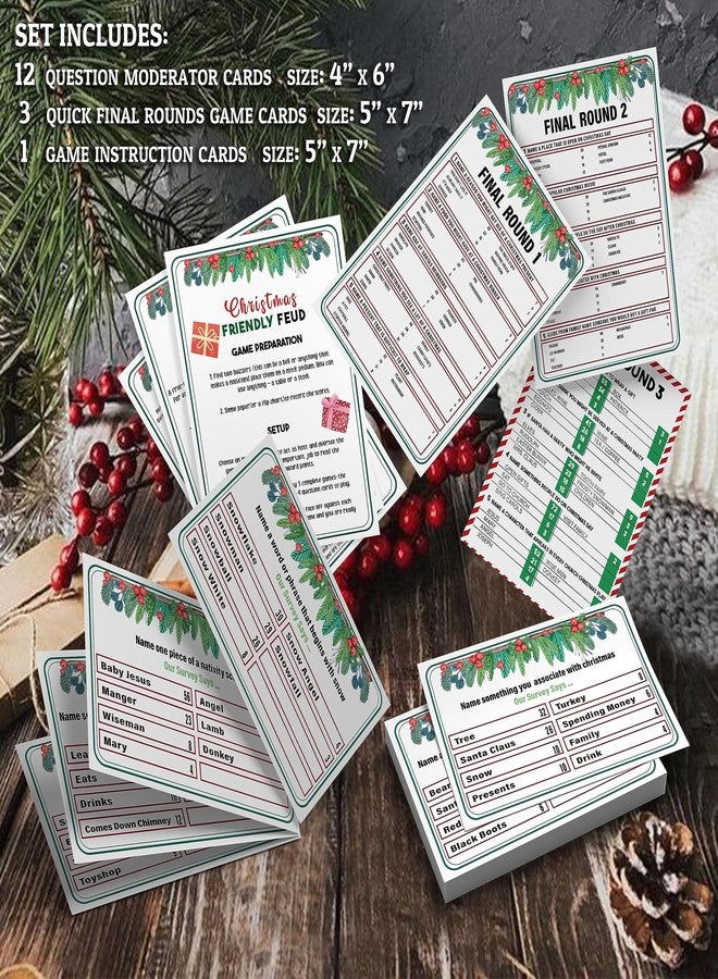 GNATV Christmas Friendly Feud Game, Family Game Night, Trivia Quiz -SC03 - Image 3